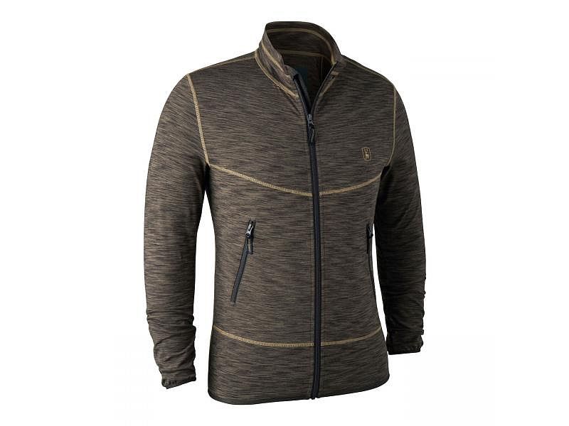 Deerhunter fleecová mikina Norden hnědá 5479/55479 vel. XL - Obrázek Deerhunter fleecová mikina Norden hnědá 5479/55479 vel. XL - Obrázek